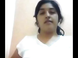Indian Girl Showing Boobs and Hairy Pussy -(DESISIP.COM)